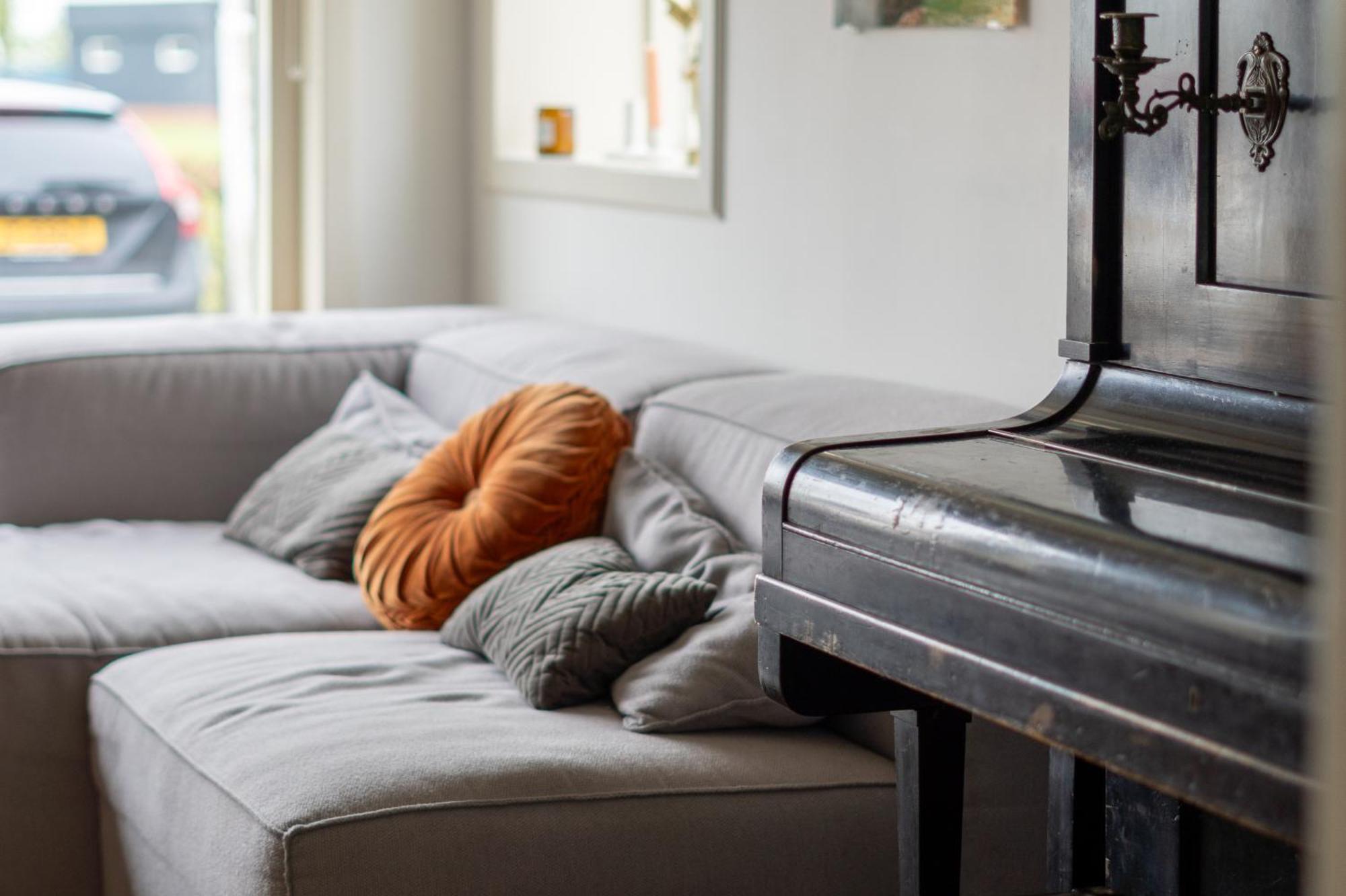 Stijlvol & Lief Onthaast-Huisje Met Piano, Tv En Wifi Holwerd Eksteriør bilde